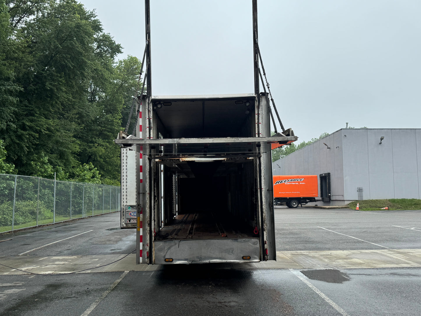 1995 Kentucky Liftgate Enclosed 6 Car Hauler - LG084