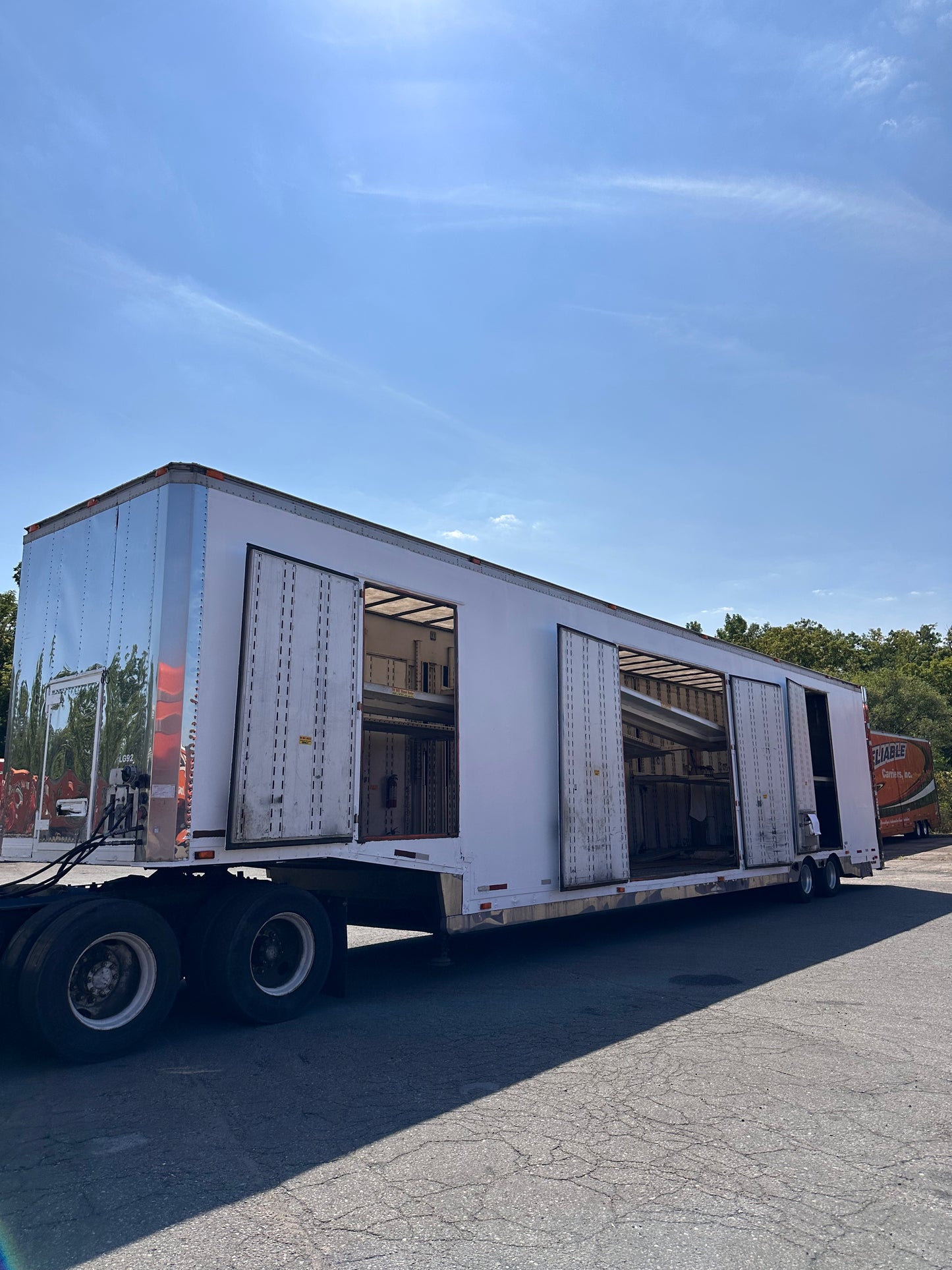 1996 Kentucky Liftgate Enclosed 6 Car Hauler - LG92