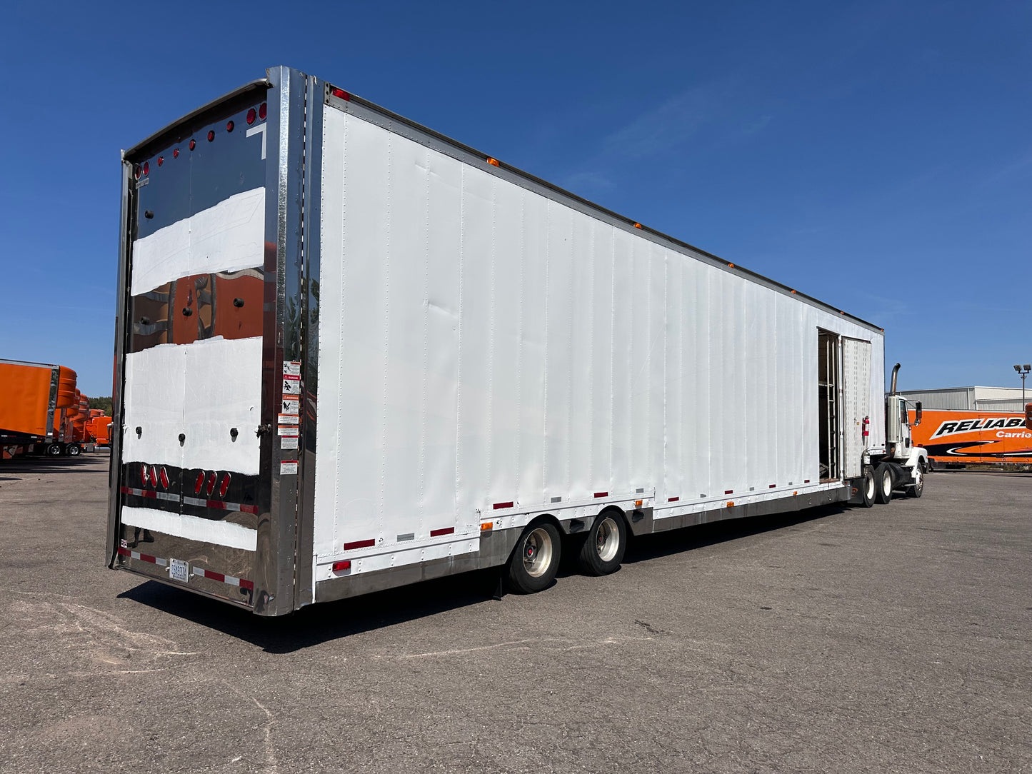 1996 Kentucky Liftgate Enclosed 6 Car Hauler - LG92