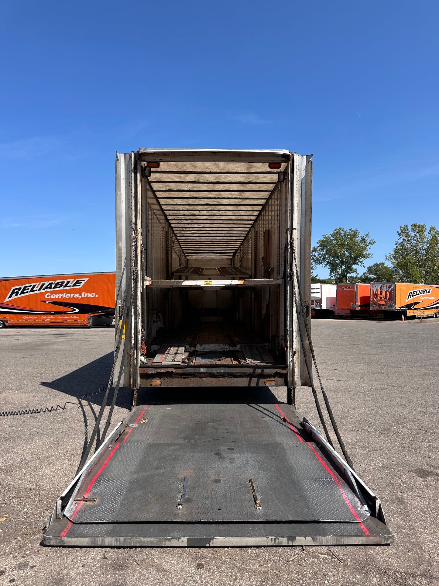 1996 Kentucky Liftgate Enclosed 6 Car Hauler - LG92