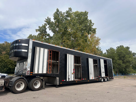 2000 Kentucky Liftgate Enclosed 7 Car Hauler - LG205 *PENDING SALE*