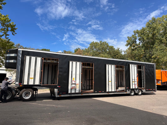 2000 Kentucky Liftgate Enclosed 7 Car Hauler - LG204 *PENDING SALE*